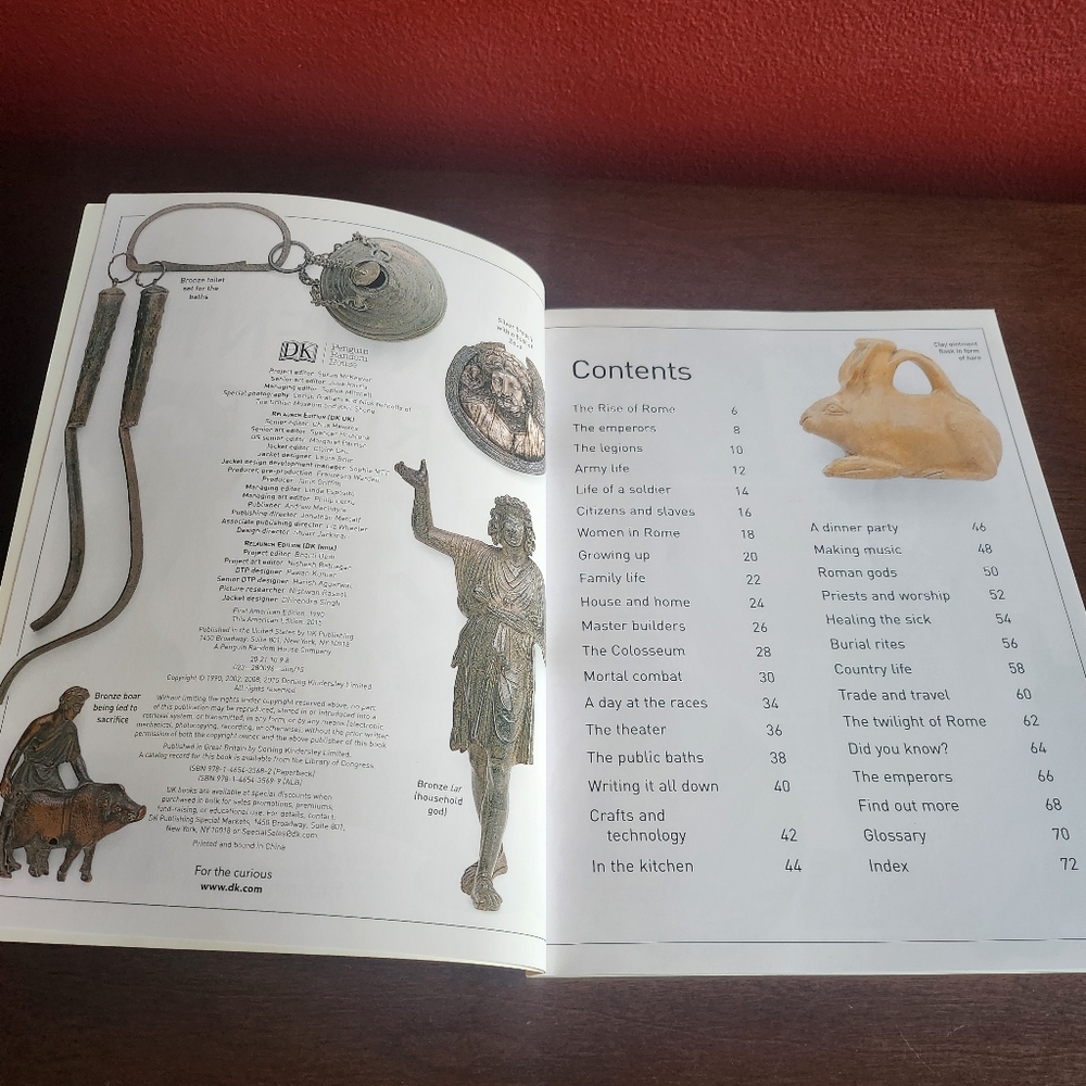 DK Eyewitness ~ Ancient Rome - Learning Book - Picture 5 of 9